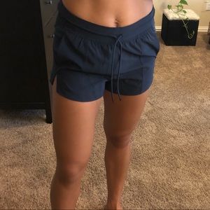 Lululemon navy shorts! Size 4, like new!